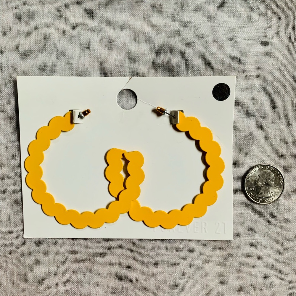 Yellow Earrings